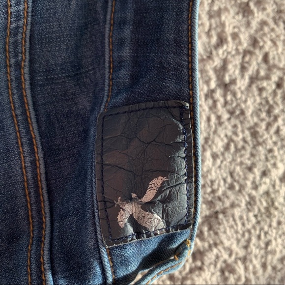 American Eagle extra ripped skinny jeggings S-4 - Picture 13 of 16